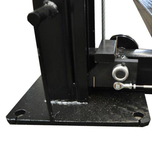 APlusLift HW-8S 8,000LB 4-Post Portable Storage Car Lift - Image 6