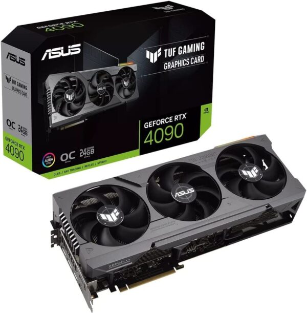 ASUS TUF GeForce RTX 4090 OC Edition Gaming Graphics Card (PCIe 4.0, 24GB GDDR6X, HDMI 2.1a, DisplayPort 1.4a) - Image 10