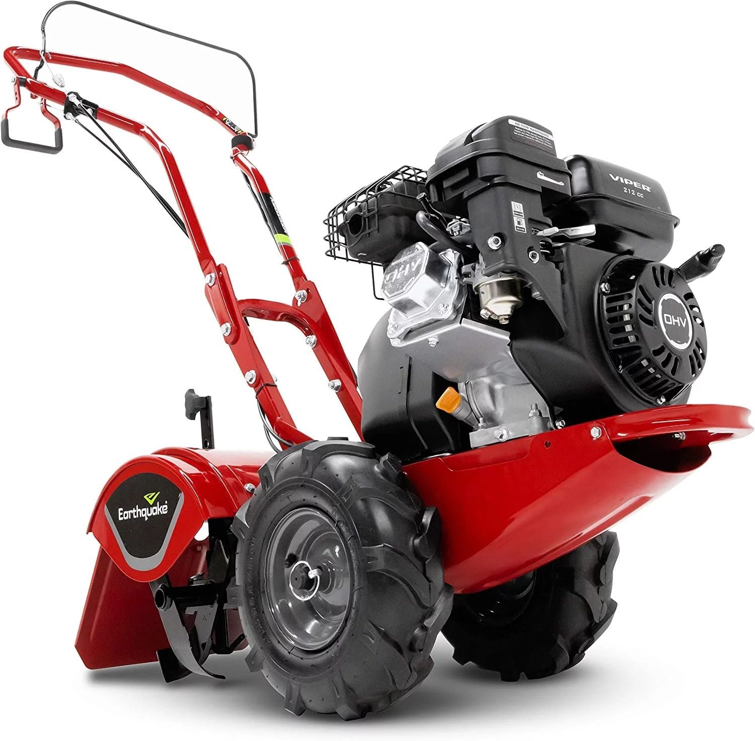 Earthquake 33970 Victor Rear Tine Tiller, Powerful 212cc 4-Cycle Vipe Engine - Image 9