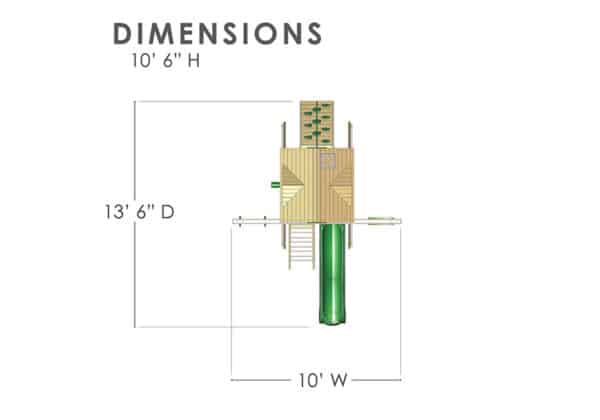 Five Star ll Space Saver Swing Set - Image 15