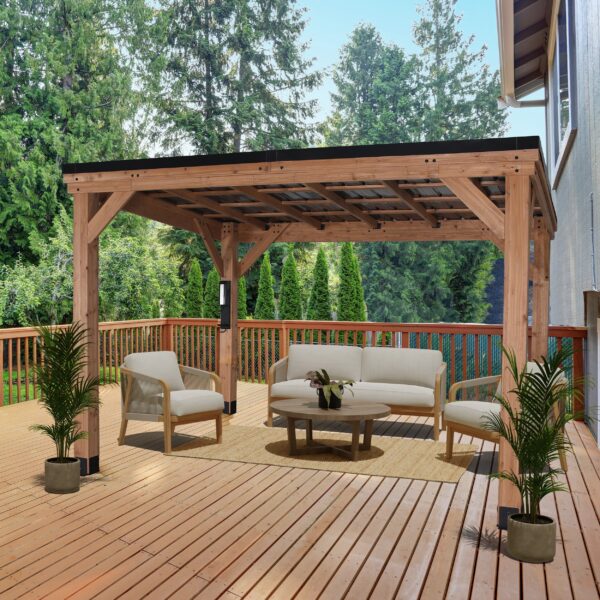 Backyard Discovery 12×9.5 Arcadia Gazebo - Image 2