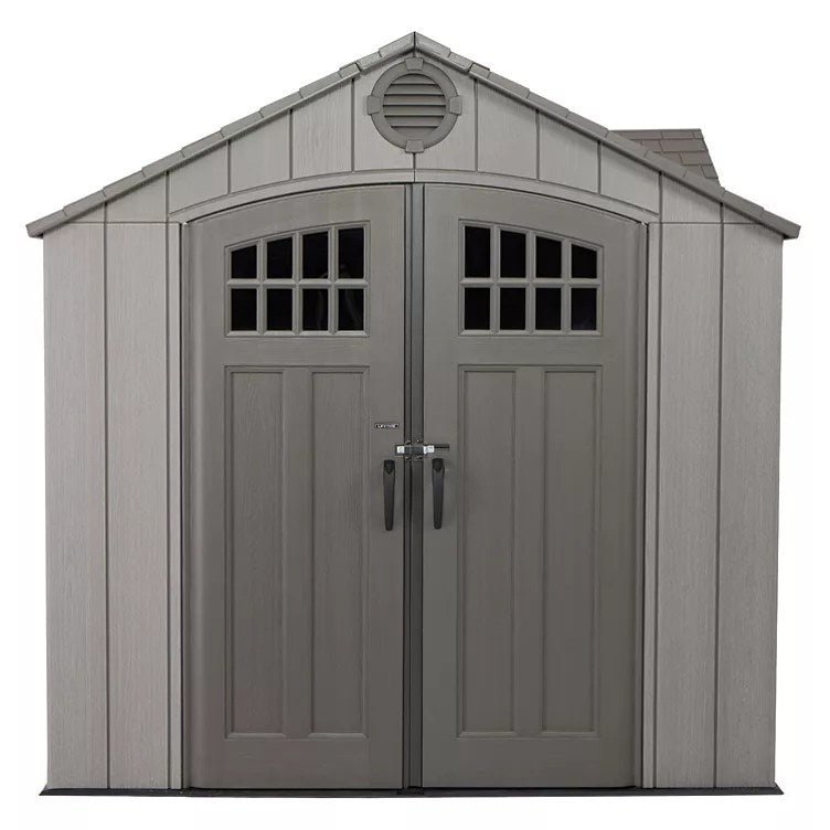 Lifetime 15′ x 8′ Rough Cut Dual-Entry Outdoor Storage Shed - Image 4