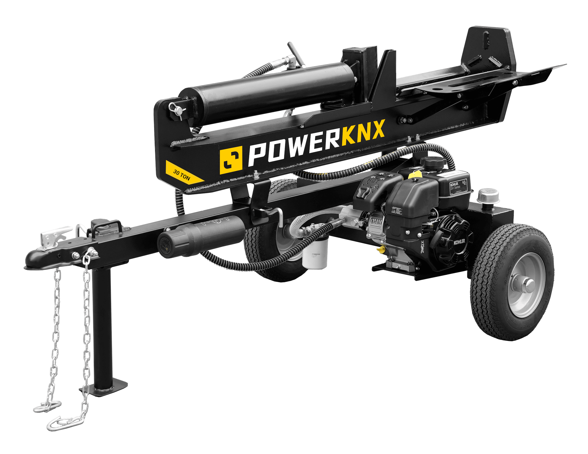 POWERKNX 30-Ton Vertical/Horizontal Gas Log Splitter (31-401)