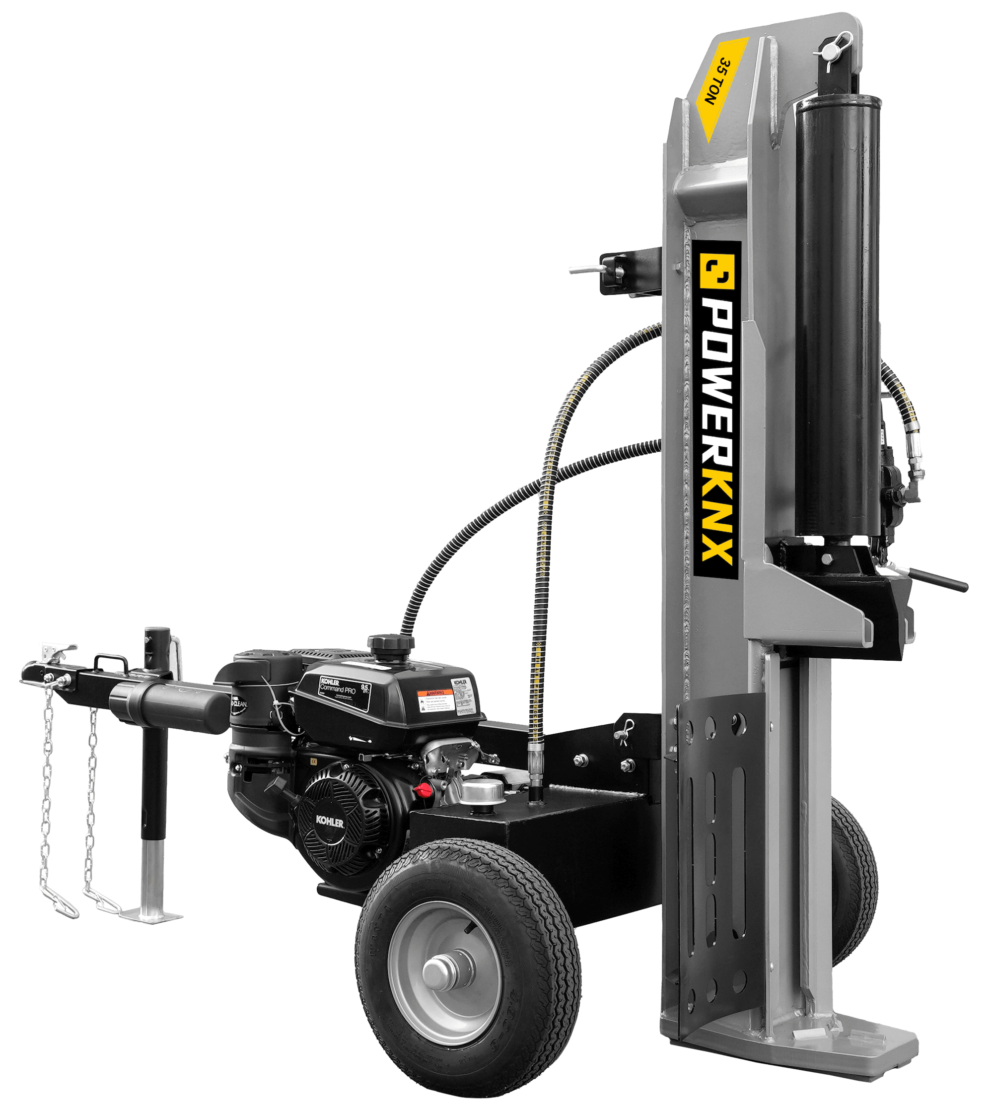 POWERKNX 35-Ton Vertical/Horizontal Gas Log Splitter (31-405) - Image 2