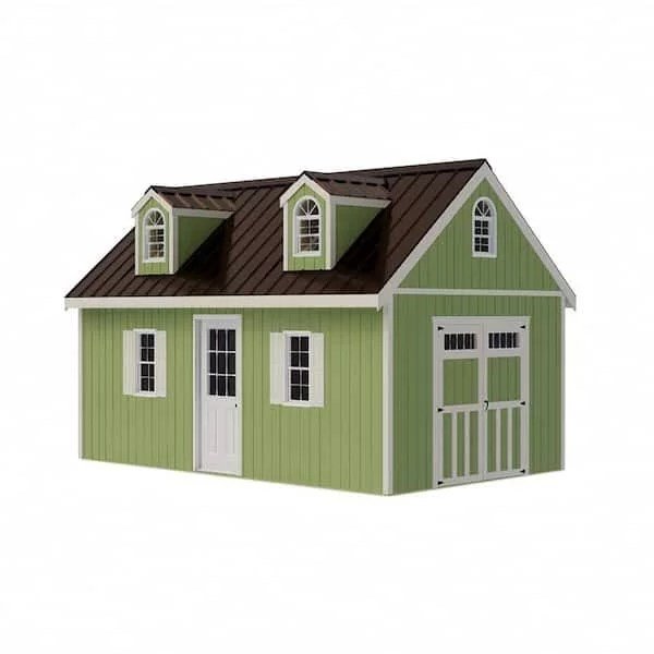 Best barns Hampton 12×24 Wood Storage Shed Kit Installation Included - Image 6